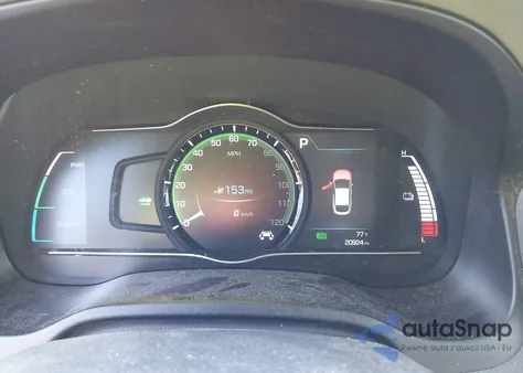 2019 Hyundai Ioniq Electric Limited из США, поврежденный, VIN KMHC05LH7KU044080